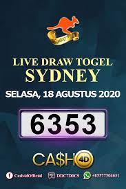 Result Sydney Selasa 18 Agustus 2020 Sydney Pengetahuan 27 Januari