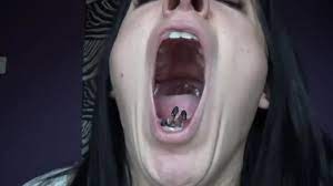 Nerdy Girl - Yawning Close-Up and Vore - ThisVid.com