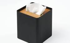 Tissue Box Cover - Square - Steel