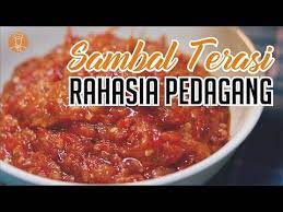 Resep Sambal Terasi Enak Dan Sedap Rahasia Pedagang Shrimp Paste Chili Youtube Di 2021 Resep Terasi Ayam Goreng