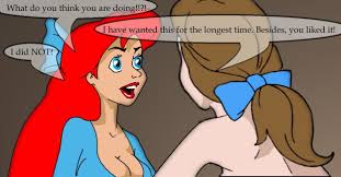 Belle and Ariel (The Little Mermaid-.. at ComicsPorn.Net