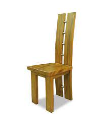 These environmentally friendly aniline stains allow the a unique interpretation of the traditional dining chair, the link dining chair features a molded plywood shell split down the back to form two wings. Maxdon Suar Wood Dining Chair Shop Furniture Online In Singapore