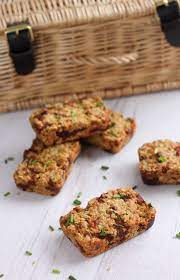Cheese And Chive Savoury Flapjacks Amuse Your Bouche Savory Snack Recipes Protein Snacks Recipes Snack Bar Recipes