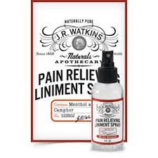 Watkins Pain Relief Liniment Spray Dahlonega General Store