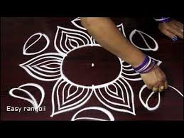 Easy Diwali Rangoli Designs For Beginners Rangoli Art Designs For Diwali Simple Kolam With Dots Rangoli Designs Easy Diwali Rangoli Easy Rangoli Designs