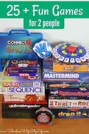 The two person card games listed below are great for people of all ages, which make them great family games! 25 Fun Games For 2 Players Suburban Wife City Life