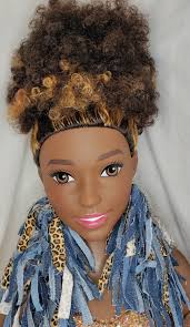 Cascading Denim Tassel Earrings