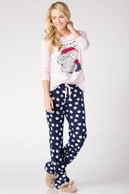 Lacivert Kadin Firat Baskili Pijama Takimi 369018 Pijama Kadin Kiyafetleri Sport Outfits