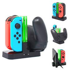 Charge it all at once: Charging Dock For Nintendo Switch Joy Con And Pro Controller Fyoung Fast Charger Stand Station For Switch Joy Con And Pro Controllers With Type C Charge Cable Buy Online In Cayman Islands At