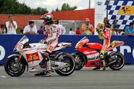 Yet it did not deter the manufacturer honda to provide full factory support for him in this 2011 season. Motogp Fan Zone On Twitter Marco Simoncelli On Gresini Honda Rc212v And Valentino Rossi On Ducati At Brno Motogp 2011 Czech Republic Gp