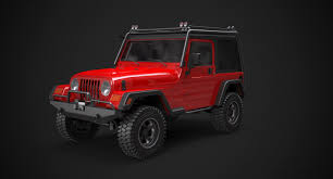 Jeep Wrangler Tj Offroad 3d Model Jeep Wrangler Tj Jeep Jeep Wrangler