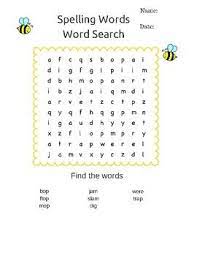 Print this florida word search and other worksheets to teach your children or students the vocabulary related to this southern state. Grade 2 Spelling Words And Word Search Puzzles Spelling Words 2nd Grade Spelling Words Spelling Lessons