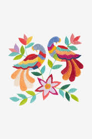 In this article, we will discuss four simple patterns of ribbon flower embroidery, which are. Free Embroidery Patterns Dmc