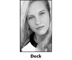 BRITTANY DECK Obituary (2021)