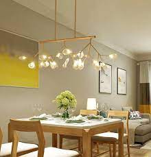 lustre design moderne led en bois branches d arbres noir ou dore lustre design design moderne lustre salle a manger