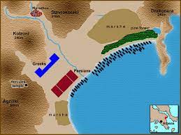 Map of the battle of marathon which took place in 490 b.c. Battle Of Marathon Wikiwand