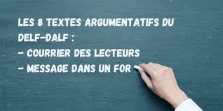 Textes Argumentatifs Delf Dalf Points Communs Et Differences