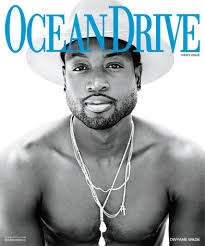 Dwyane Wade is Fashionable for Ocean Drive Cover Shoot