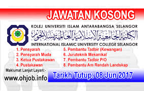 Kolej, yeni kampüsün resmi olarak açıldığı 2000 yılında bu konuma taşındı. Jawatan Kosong Kolej Universiti Islam Antarabangsa Selangor Kuis 08 Jun 2017 Kerja Kosong Kolej Universiti Islam Antara Social Security Card Cards Person