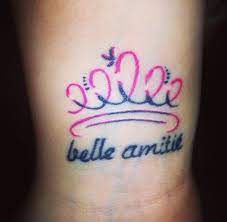 Tattoo Number 3 At Age 20 My Best Friend Has The Matching One On Her Wrist Also A Princess Crown With The Phrase Princess Crown Tattoos Tattoos Crown Tattoo