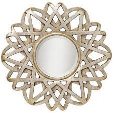Kichler Rebound Silver Leaf Finish 30 Wide Wall Mirror T5139 Lamps Plus Mirror Wall Silver Wall Mirror Sunburst Mirror