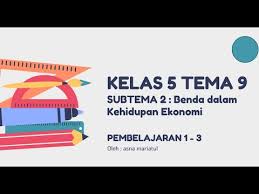 We did not find results for: Rangkuman Materi Kelas 5 Tema 9 Subtema 2 Benda Dalam Kehidupan Ekonomi Pembelajaran 1 2 3 Youtube