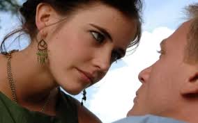 Casino Royale HD Wallpaper: Bond and Vesper's Intense Moment