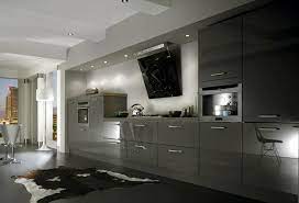 Grey kitchen ideas 17 ideas for grey kitchens that are. 15 Black And Gray High Gloss Kitchen Designs Home Design Lover