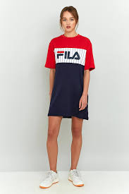 Fila Ruby T Shirt Dress T Shirt Dress Fila Dress Shirt Dress