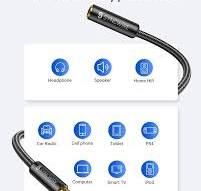 Amazon.com: Syncwire Headphone Extension Cable - 6FT [Hi-Fi Sound][Gold  Plated Jack][TRS] Nylon-Braided 3.5mm Male to Female Audio Extension Cord  ...