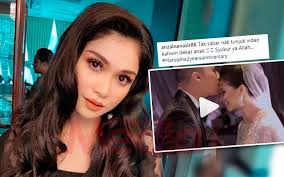 @anzalna_nasir xsbrr nk tunggu wedding everyday stalk her ig sbb tgk ada apa update psl wedding @anzalnaloversfc. Tak Sabar Nak Tunjuk Video Kahwin Kat Anak Anzalna Nasir Pregnant Ke Media Hiburan
