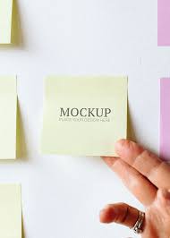 Woman Holding A Yellow Sticky Note Mockup Premium Image By Rawpixel Com Mckinsey In 2020 Yellow Sticky Notes Design Mockup Free Sticky Notes