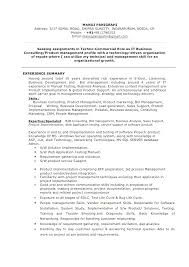 Junior Consultant Resume Management Consulting Resume Resume ...