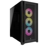iCUE 5000D RGB AIRFLOW Mid-Tower Case, Black - 3x AF120 RGB ...