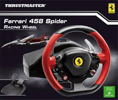 The thrustmaster 458 spider is one of the least expensive racing wheels for xbox one. Super Car Thrustmaster Ferrari 458 Spider Racing Wheel For Xbox One Setup