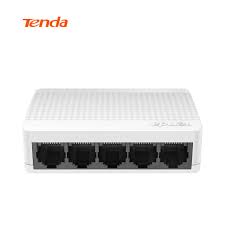 Tenda S105 Ethernet Switch Mini 5 Port Desktop Ethernet Network Switch 100mbps Lan Hub Small And Smart English Europ Network Switch Networking Wireless Routers