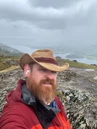 Local partner Chris Dodson following an FA I pulled off today. Where the  Sidewalk Ends climbs Easy Street to a stance below the crux, then heads  left and up. Five.something. And Al
