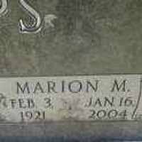 Marion Virginia Monger (1921–2004)