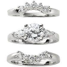 * advertised price per month: Fingerhut Saberlin Collections Sterling Silver Round And Pear Cz 3 Pc Bridal Set