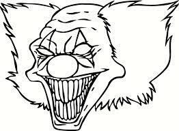 The spruce / kelly miller halloween coloring pages can be fun for younger kids, older kids, and even adults. Scary Clown Coloring Page Coloring Library