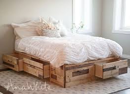 This platform bed goes above and beyond to help. 100 Platform Bed Plans Ideas Platform Bed Plans Bed Plans Bed
