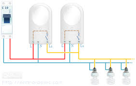 Allumage Par Detecteur De Presence Mouvement Schema Electrique Cablage Electrique Electricite