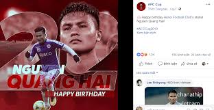 Hà nội fc 24 8 1 (i) 2018: Lien Ä'oan Bong Ä'a Chau A Chuc Má»«ng Sinh Nháº­t Quang Háº£i Tin Tá»©c Má»›i Nháº¥t 24h Ä'á»c Bao Lao Ä'á»™ng Online Laodong Vn