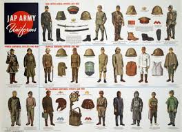 Japanese Ww2 Army Uniform Chart