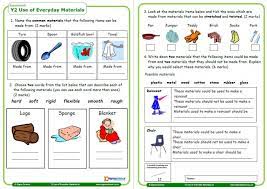You can find lots of resources to support and reinforce children's english. Year 2 Science Assessment Worksheet With Answers Everyday Materials Teachwire Teaching Resource