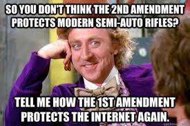 The first amendment ensures that religious organizations and persons are given proper protection as a new meme is running around in the background of american politics today, one that, if its logic. 2nd And First Amendment Politicalhumor