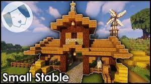 Maybe you would like to learn more about one of these? Minecraft Small Survival Stable Tutorial Minecraft Stables Minecraft Houses Minecraft Medieval