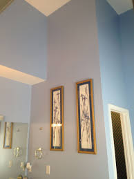I've decided to name it my favorite paint color of the month. Sw Blissful Blue In Duration Matte Finish Www Integritypaintingservice Com 770 906 2266 Interior House Paint Colors House Paint Interior Interior Paint Colors