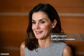Queen Letizia of Spain meets UICC CEO Cary Adams and UICC President... News  Photo