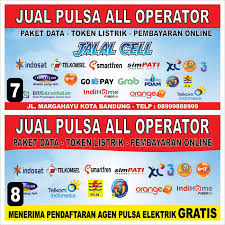 Download banner untuk konter pulsa hp terbaru blog maxsi id. Contoh Gambar Tulisan Jual Pulsa